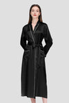 Mulberry Silk Belted Classy Nightgown