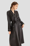 Mulberry Silk Belted Classy Nightgown