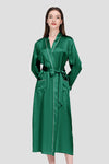 Mulberry Silk Belted Classy Nightgown