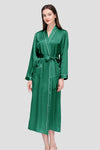 Mulberry Silk Belted Classy Nightgown