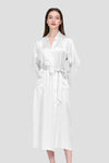 Mulberry Silk Belted Classy Nightgown