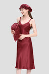 Mulberry Silk Elegant Night Dress