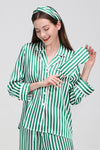 Mulberry Silk Striped Long Sleeves