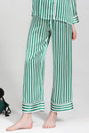 Mulberry Silk Striped Long Sleeves